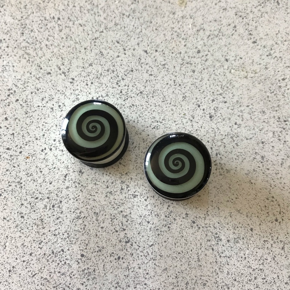 Spiral Vortex Plugs (Gauge 5/8)
